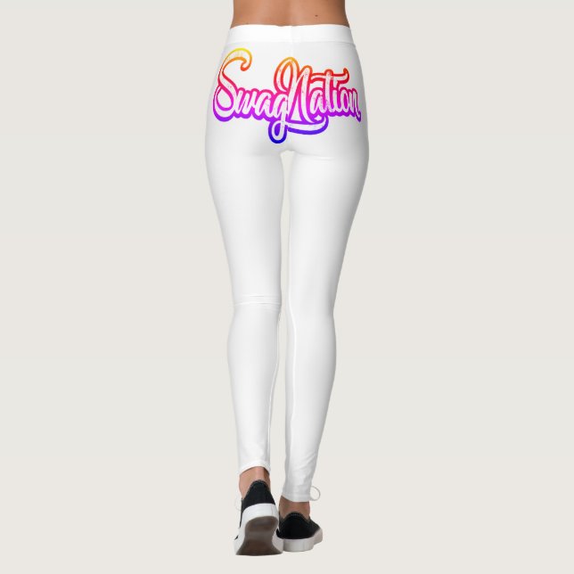 Leggings Leggencias de la nación swag (Reverso)
