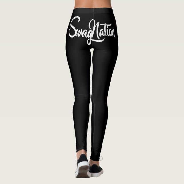 Leggings Leggencias de la nación swag (Reverso)