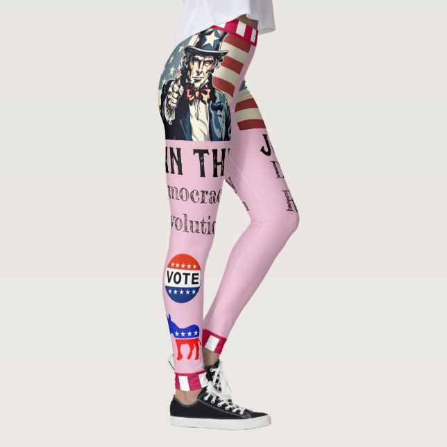 Leggings Leggencias de la revolución democrática (Derecha)