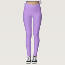 Leggencias de lavanda lisa