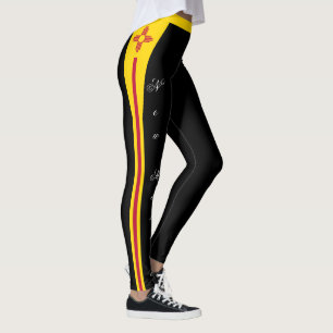 Leggings Leggencias de moda de Nuevo México, Bandera de Méx