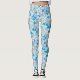 Leggings Leggencias de mosaicos de círculo
