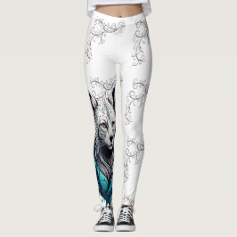 Leggings Leggencias de mujeres lobo superdigitales
