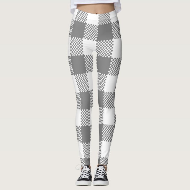 Leggings Leggencias de Navidades de patrones de bufandas ne (Anverso)