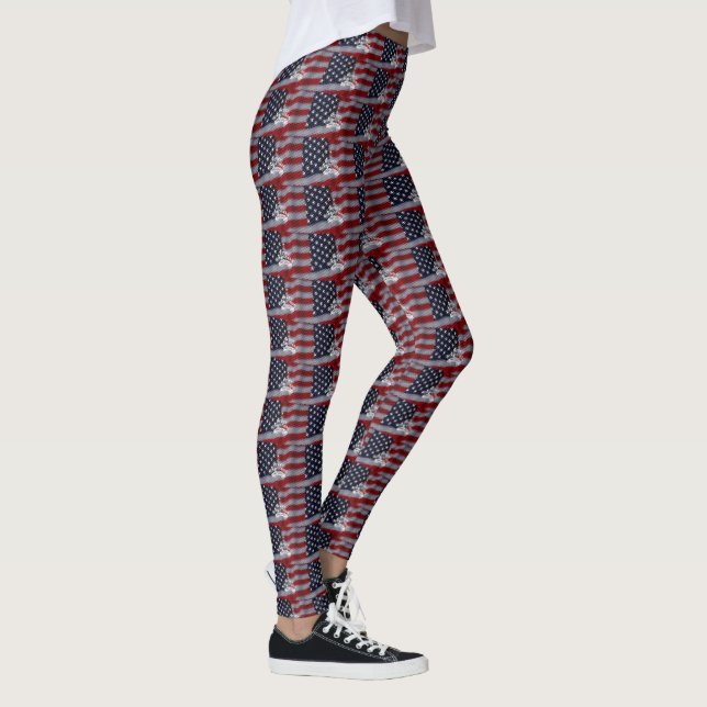 Leggings Leggencias de Navidades patrióticos de la colecció (Derecha)