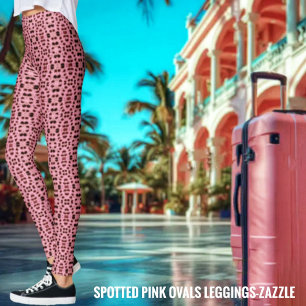 Leggings Leggencias de ovalación rosada detectadas