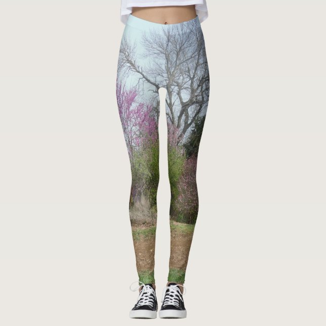 Leggings Leggencias de paisajes naturales (Anverso)