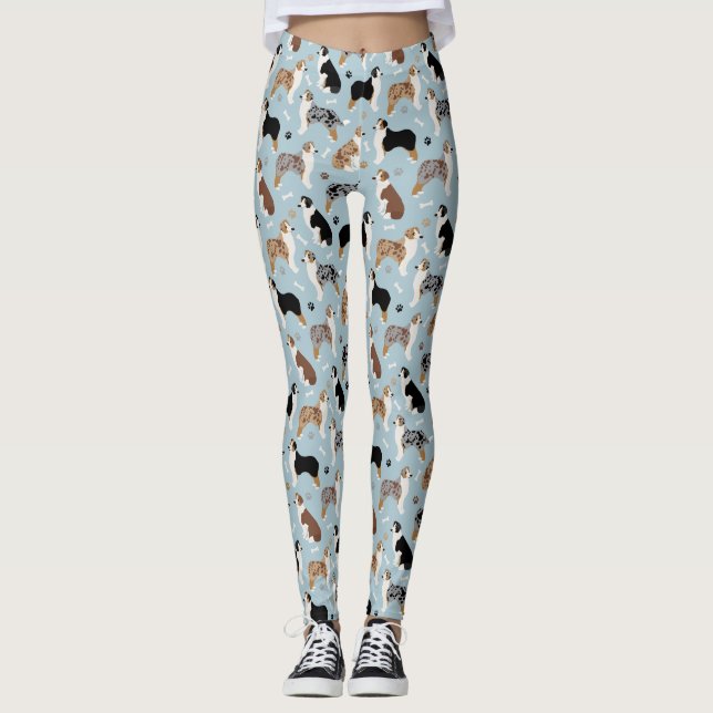 Leggings Leggencias de pastores y huesos de pasteles austra (Anverso)