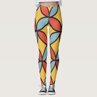 Leggings Leggencias de patrones de interfaz de usuario negr