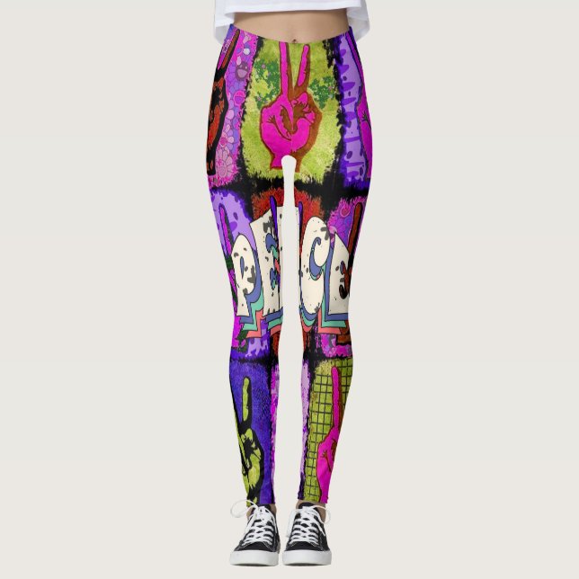 Leggings Leggencias de paz (Anverso)