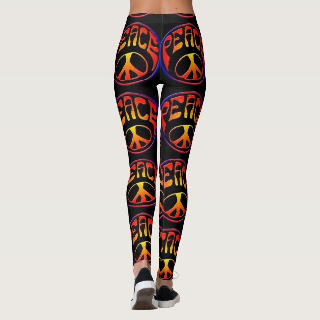 Leggings Leggencias de paz (Reverso)