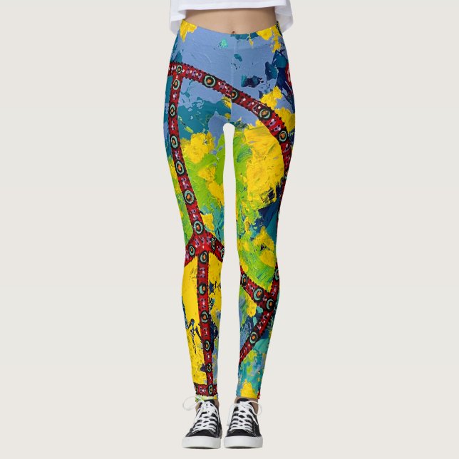 Leggings Leggencias de paz PAX (Anverso)