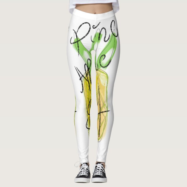 Leggings Leggencias de piña (Anverso)