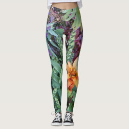 Leggings Leggencias de plantas tropicales