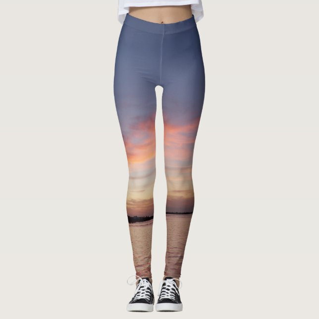 Leggings Leggencias de puesta de sol en Florida Keys (Anverso)