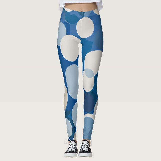 Leggings leggencias de puntos circulares (Anverso)