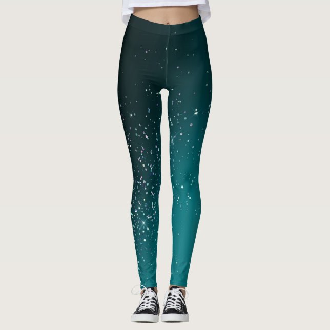 Leggings Leggencias de Purpurinas holográficos (Anverso)