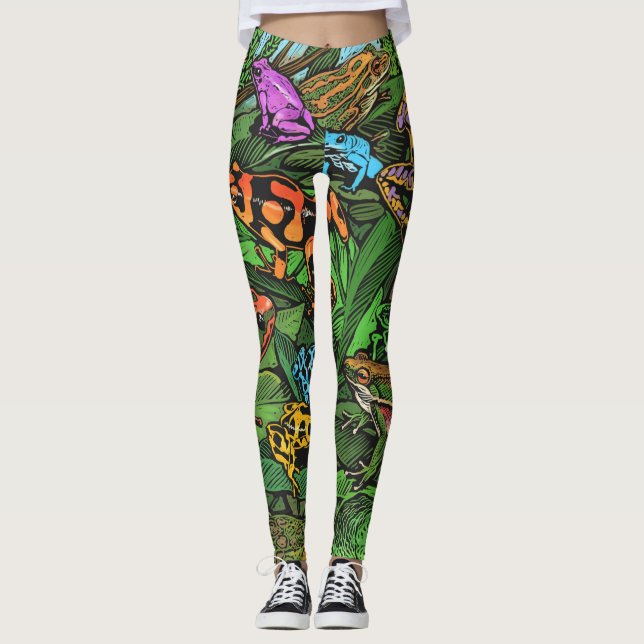 Leggings Leggencias de ranas (Anverso)
