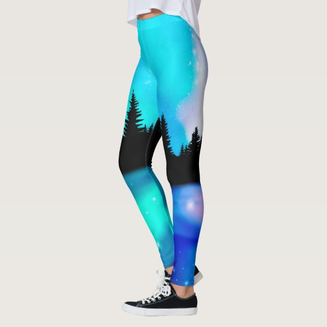 Leggings Leggencias de reflexión de vacaciones (Izquierda)