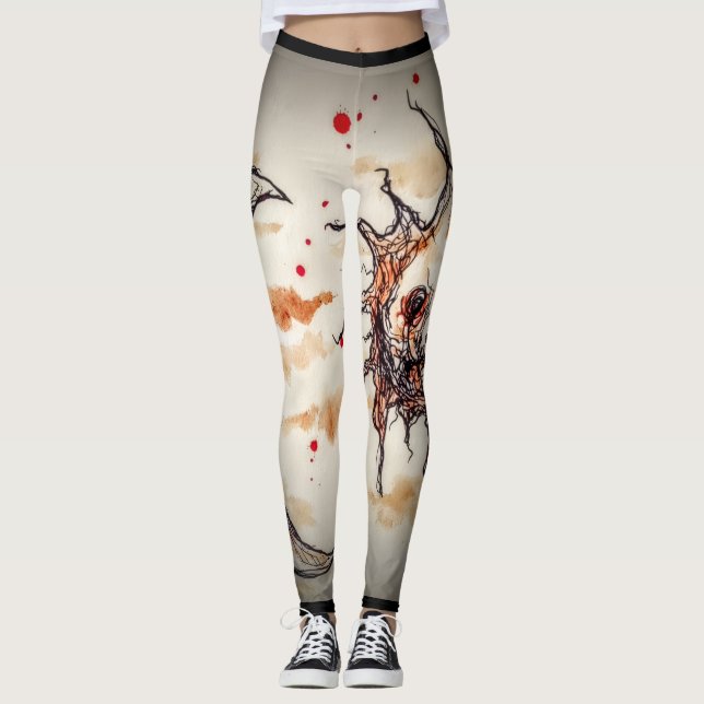 Leggings Leggencias de sol y luna (Anverso)