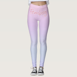 Leggings Leggencias de sueño rosado para un fameboy suave
