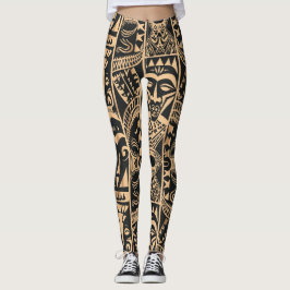 Leggings Leggencias de tatuajes polinesias