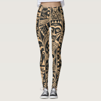 Leggings Leggencias de tatuajes polinesias