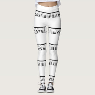 Leggings Leggencias de teclado de piano