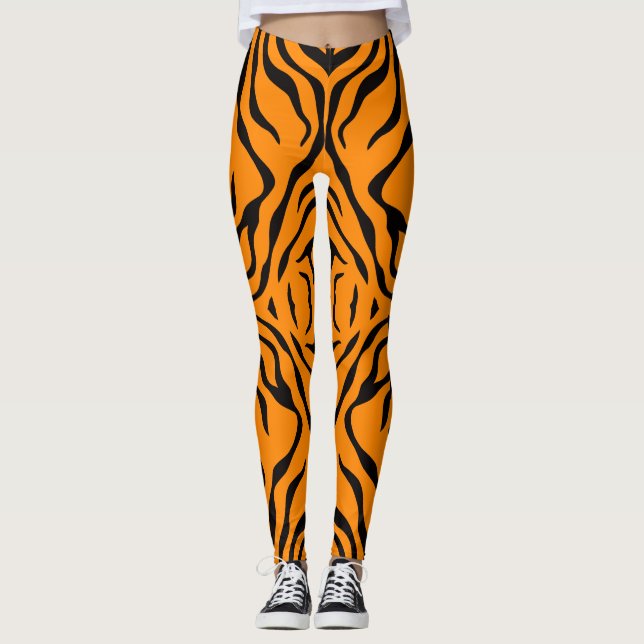 Leggings Leggencias de tigres de Bengala (Anverso)