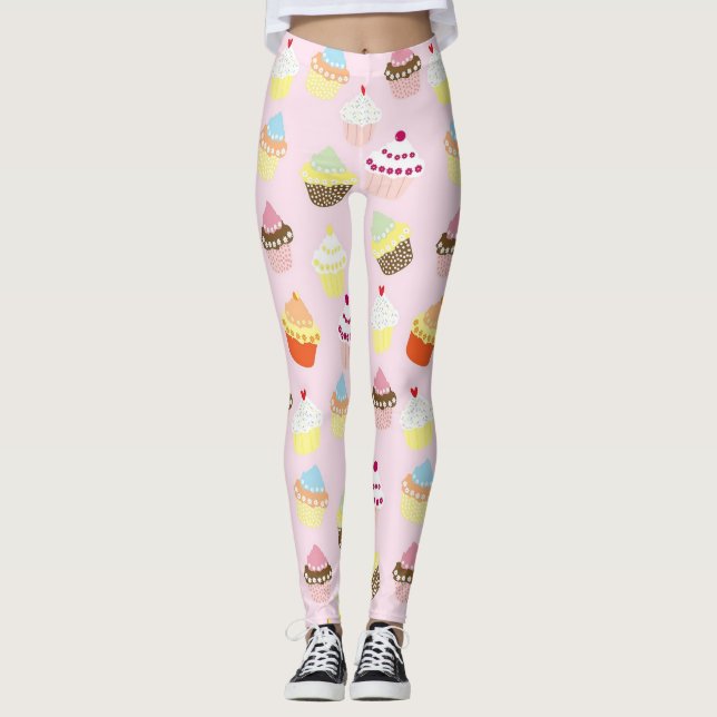Leggings Leggencias de torta caprichosa (Anverso)