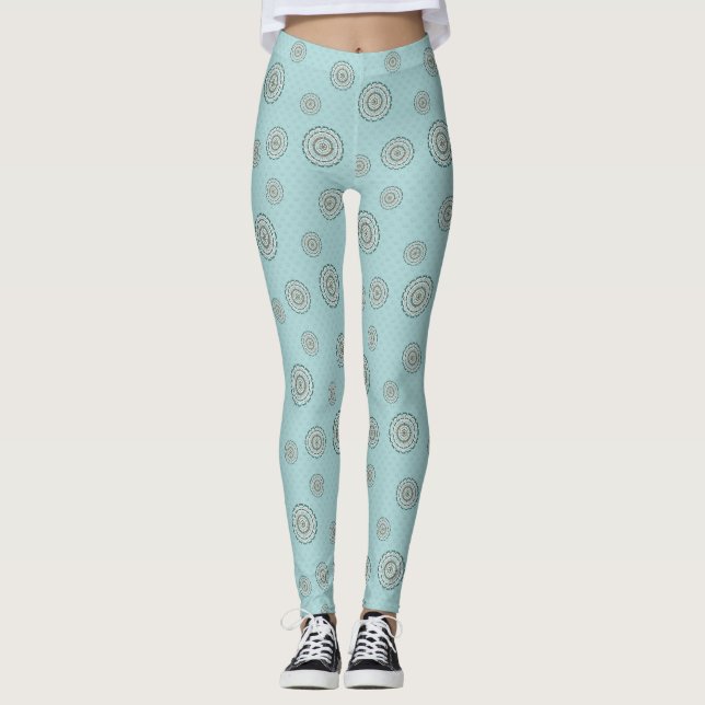 Leggings Leggencias de trama de Lotus (Anverso)