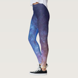 Leggings Leggencias del espacio profundo de la galaxia Rain