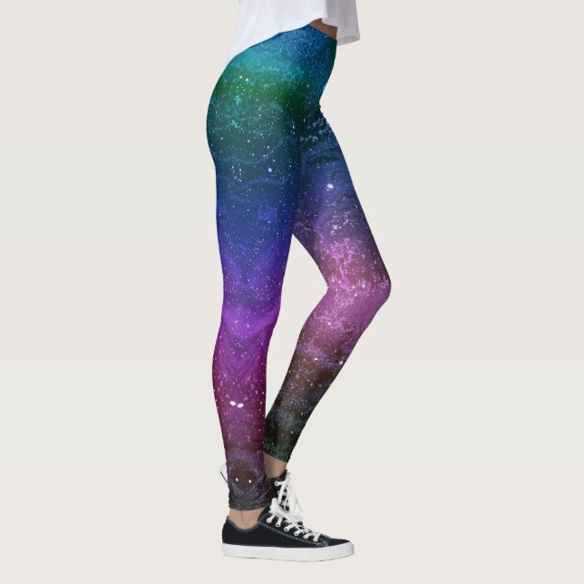 Leggings Leggencias del espacio ultraterrestre galáctico (Derecha)
