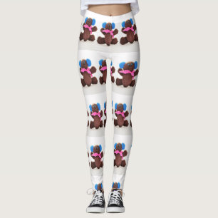 Leggings Leggencias del oso de chocolate