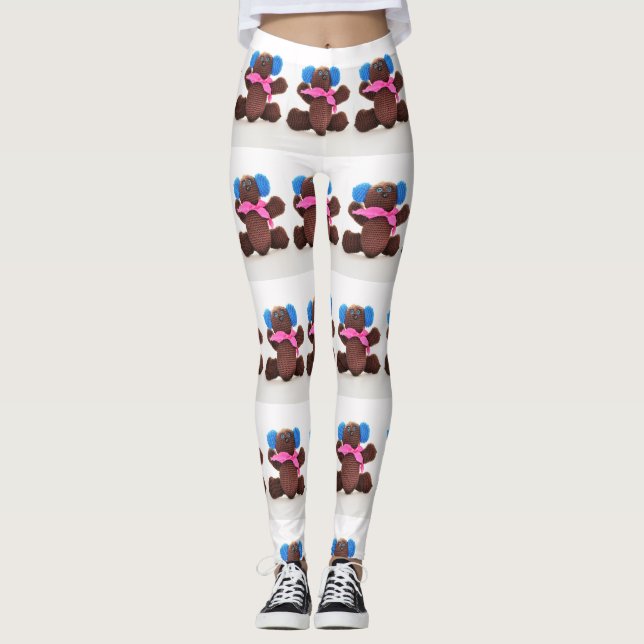 Leggings Leggencias del oso de chocolate (Anverso)