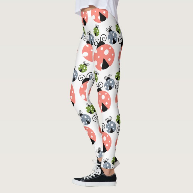 Leggings Leggencias del patrón Lady Bug (Izquierda)