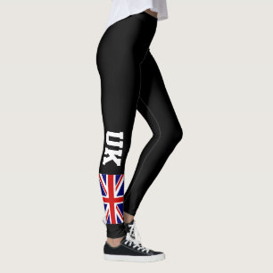 Leggings Leggencias deportivas de la bandera británica Jack