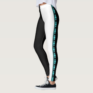 Leggings Leggencias en blanco y negro