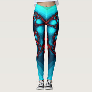 Leggings Leggencias en cadenas de fuego