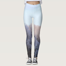 Leggings Leggencias en invierno en azul y gris