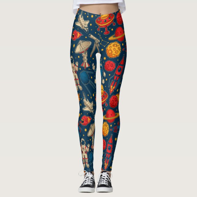 Leggings Leggencias espaciales de Guay (Anverso)