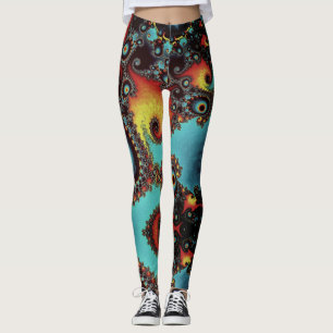 Leggings Leggencias fantasticas fractales