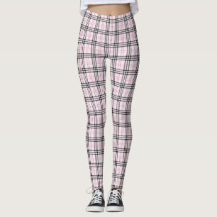 Leggings Leggencias femeninas de tono rosa claro