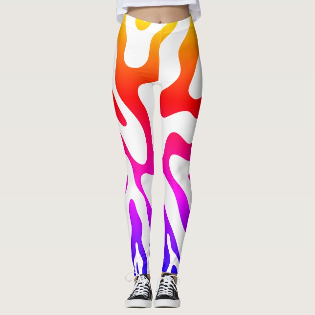 Leggings Leggencias flexibles de fitness (Anverso)