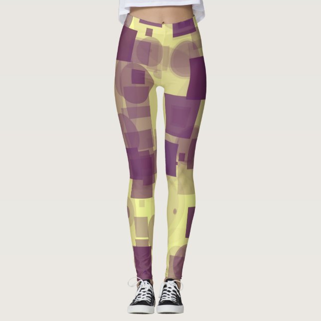 Leggings Leggencias geométricas (Anverso)