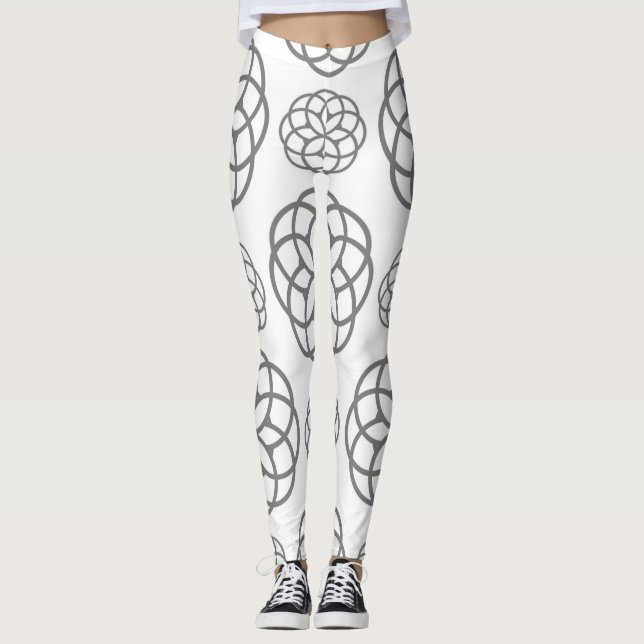 Leggings Leggencias grises (Anverso)