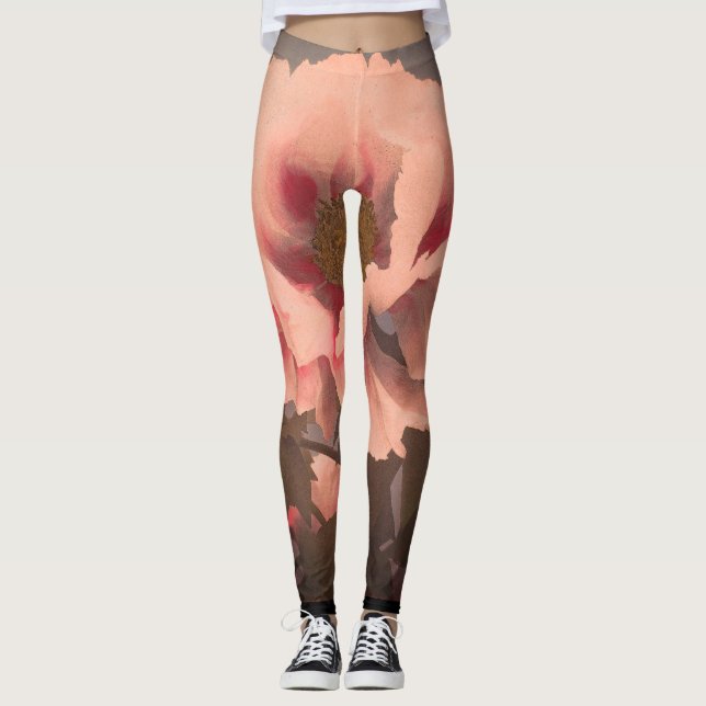 Leggings Leggencias IMPRESAS FLORES (Anverso)