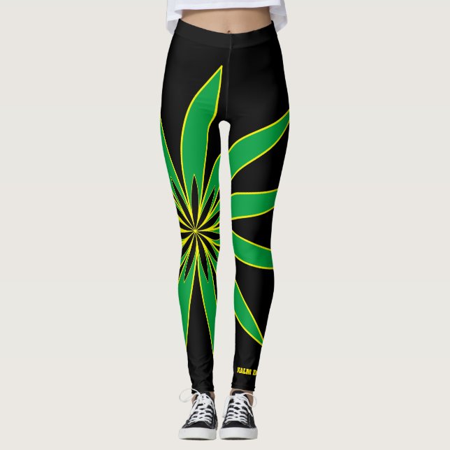 Leggings Leggencias jamaiquinas (Anverso)