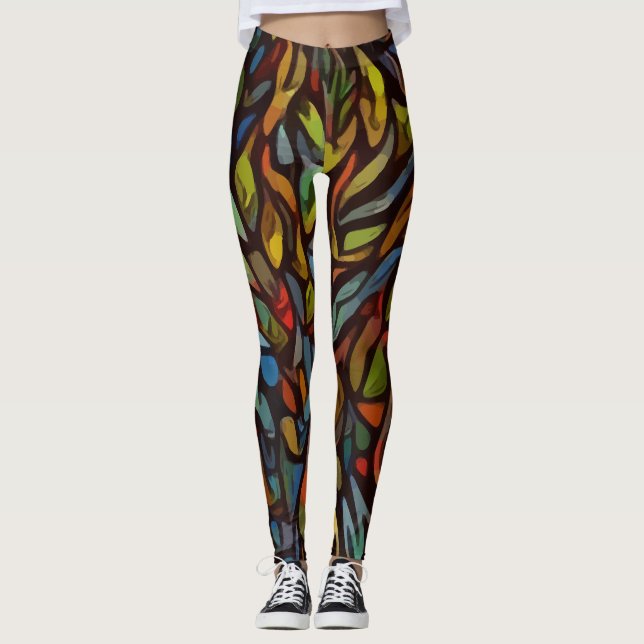 Leggings Leggencias llenas de colores (Anverso)