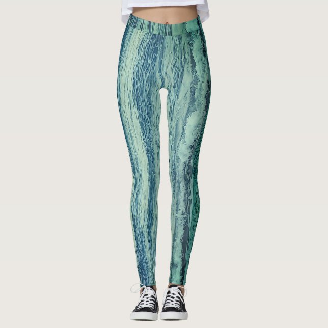 Leggings Leggencias Mar Azul profundo (Anverso)